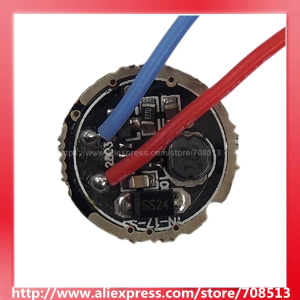 17 Mm 0.9V - 3.6V 3-Modus Boost Driver Printplaat