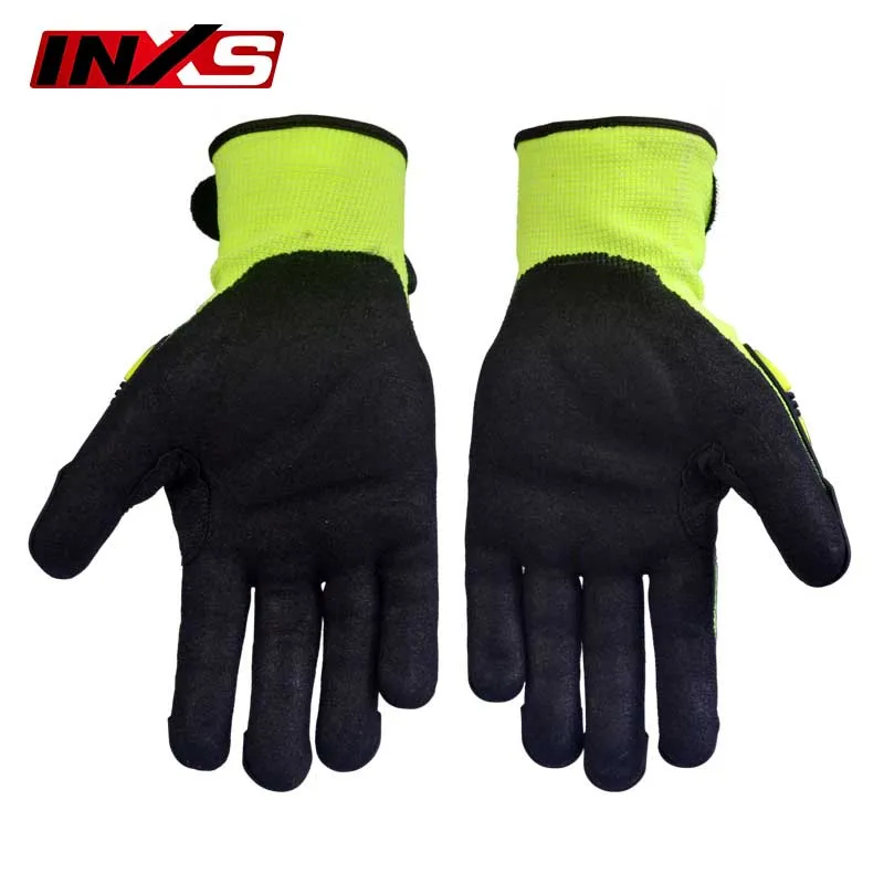 SAFETY-INXS JF84B safety gloves Anti-impact Cut-proof Anti-puncture Protective gloves locomotive Riding Wear-resistant gloves