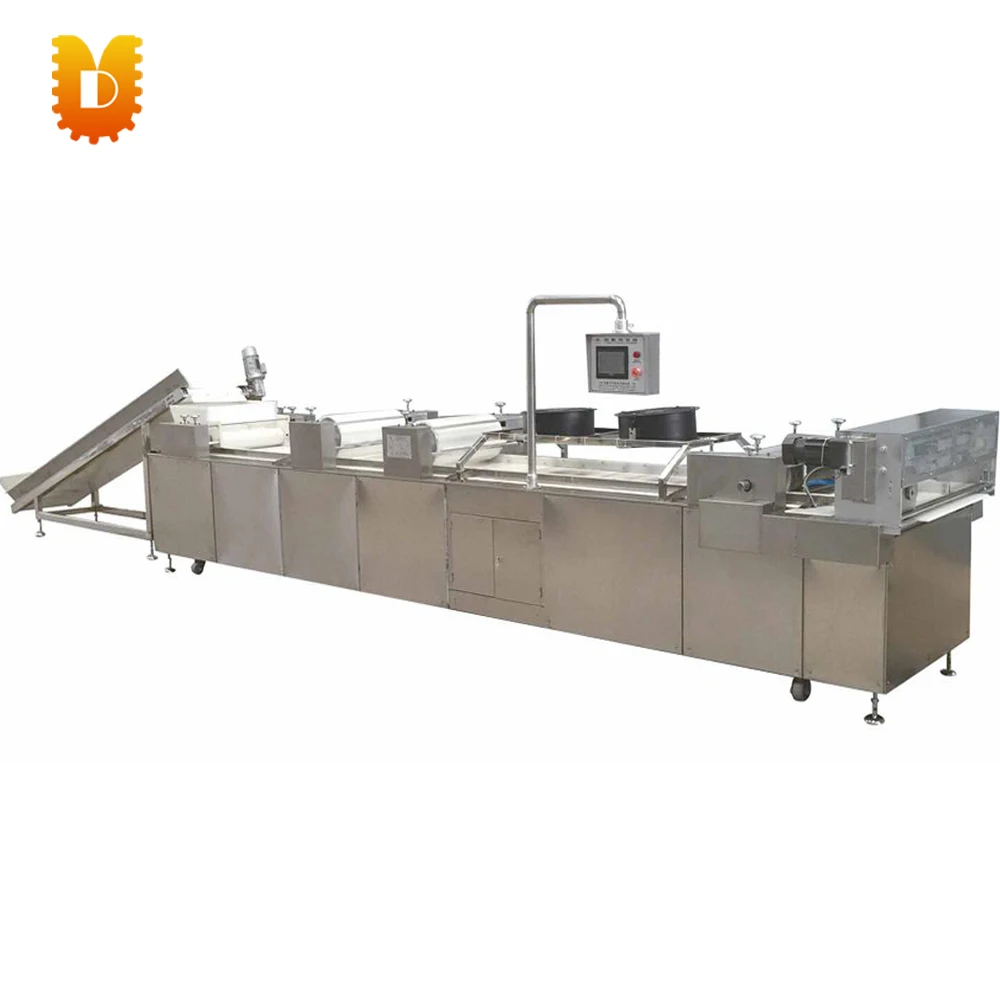 เต็มรูปแบบโดยอัตโนมัติขนมถั่วลิสงเครื่องทำขนมถั่วลิสงกดตัดเครื่อง