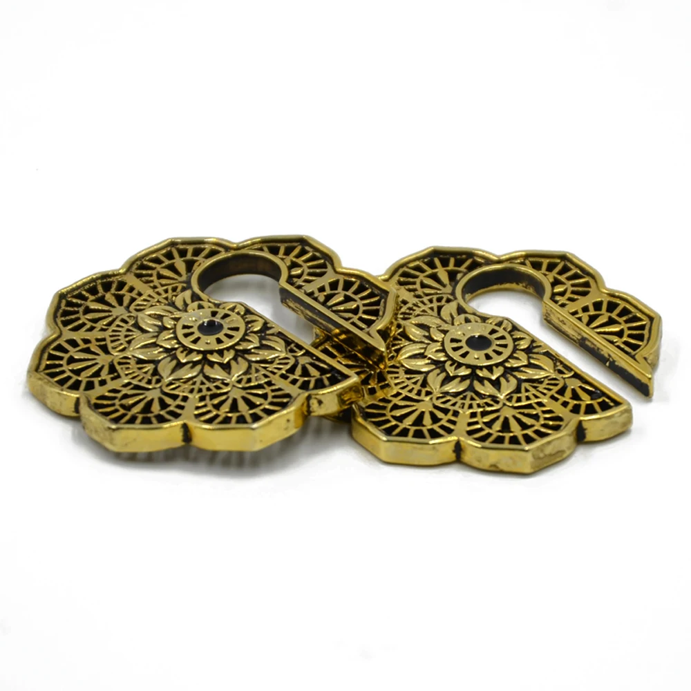1 Piece Tribal Antique Vintage Mandala Folower Ear Weight Plug Ear Stretcher Expander Gauge Earring Body Piercing Jewelry