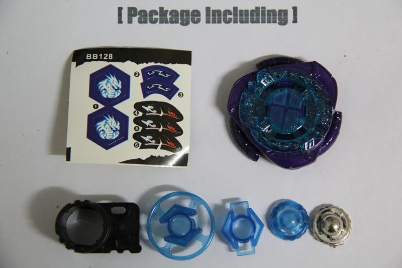 Spinning Top 4D RAPIDITY METAL FUSION Toy Omega Dragonis Limited Edition Metal Fury 4D