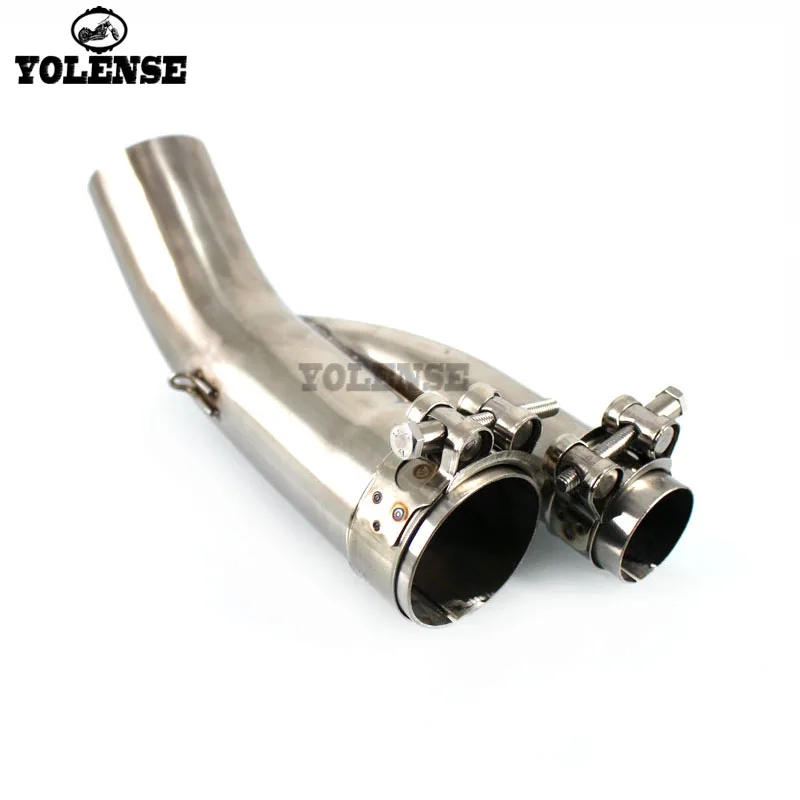 For BMW S1000RR S1000R S1000 RR R 2017 2018 Motorcycle Exhaust Pipe Exhaust Middle Parts Mid System Tube