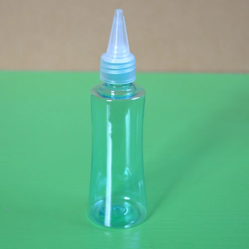 60ML wholesale 50PCS green waistline beak dilute emulsion lotion bottle , 2oz points bottling beak cap plastic bottles for sale