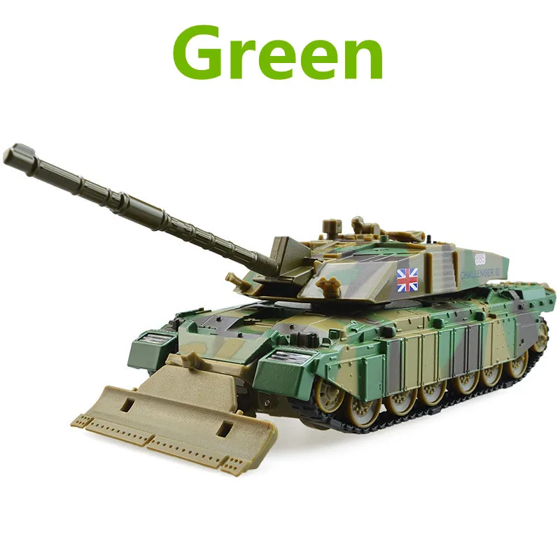 1:43 alloy tank models,high simulation challenger tank,metal diecasts,toy vehicles,pull back & musical & flashing,free shipping