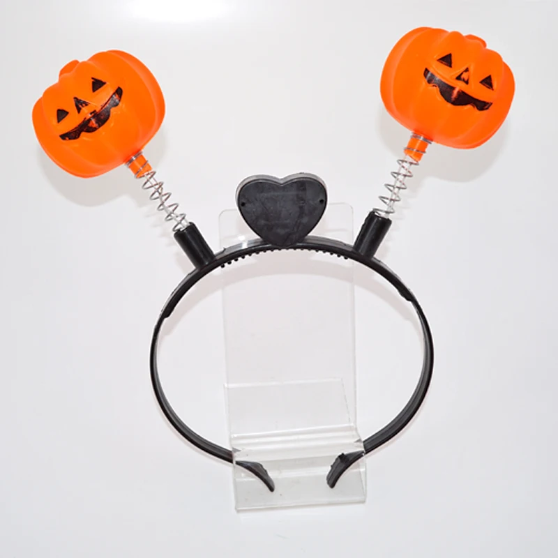 Bandeau lumineux avec lumière Led pour Halloween, 24 pièces/lot, couvre-chef, cerceau, accessoires de fête, cadeau pour enfants