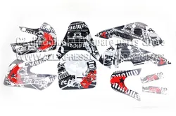 Stickers Decals  Sticker For Klx110 Kx65 02-08 Drz110 Graphics Kit 3M Material Chinese Dirt Pit Bike Motorcycle Motocross
