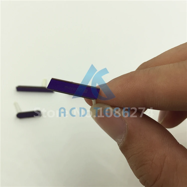 100% Nowa Wodoodporna Zatyczka Przeciwkurzowa do Karty Micro SD + Osłonki na Porty Kart SIM + Osłona Portu USB do Ładowania Dla Sony Xperia Z L36h C6602 C6603 — zdjęcie 6