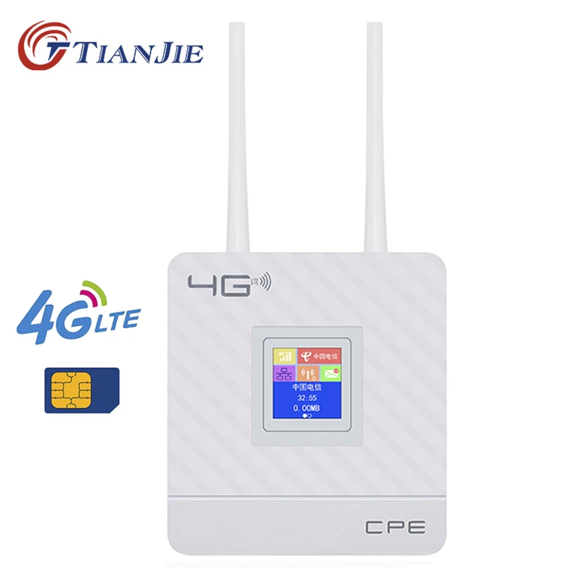 Routeur Wifi sans fil CPE 4G, passerelle portable, Fesse, TDD, persévérance, WCDMA 101, déverrouillage global, divulguer externes, fente pour carte