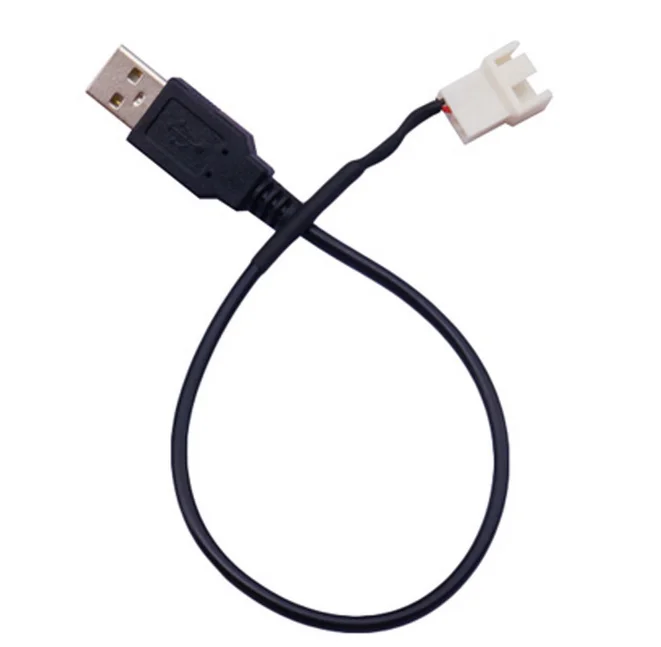 USB A male to Fan 2pin 3-Pin 3pin /4-Pin 4pin Adapter Cable for 5V new