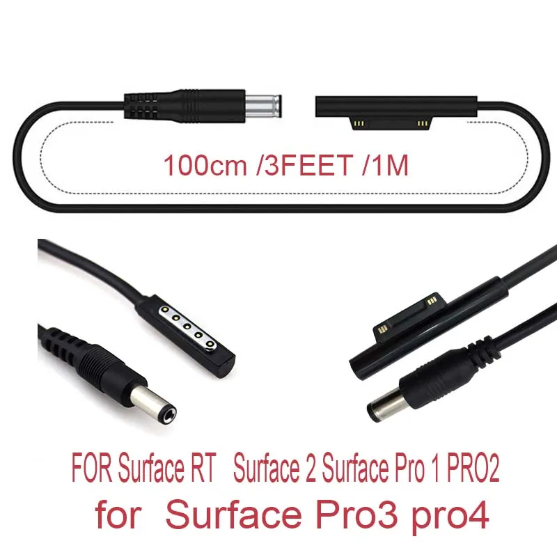 PowerCharger Charging Adapter Cable for Microsoft Surface RT Surface Pro 1 2&3 4 new