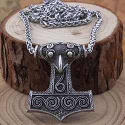 dropshipping 1pcs Norse Vikings Pendant Necklace Valknut Raven RUNE PENDANT with Stainless steel chain