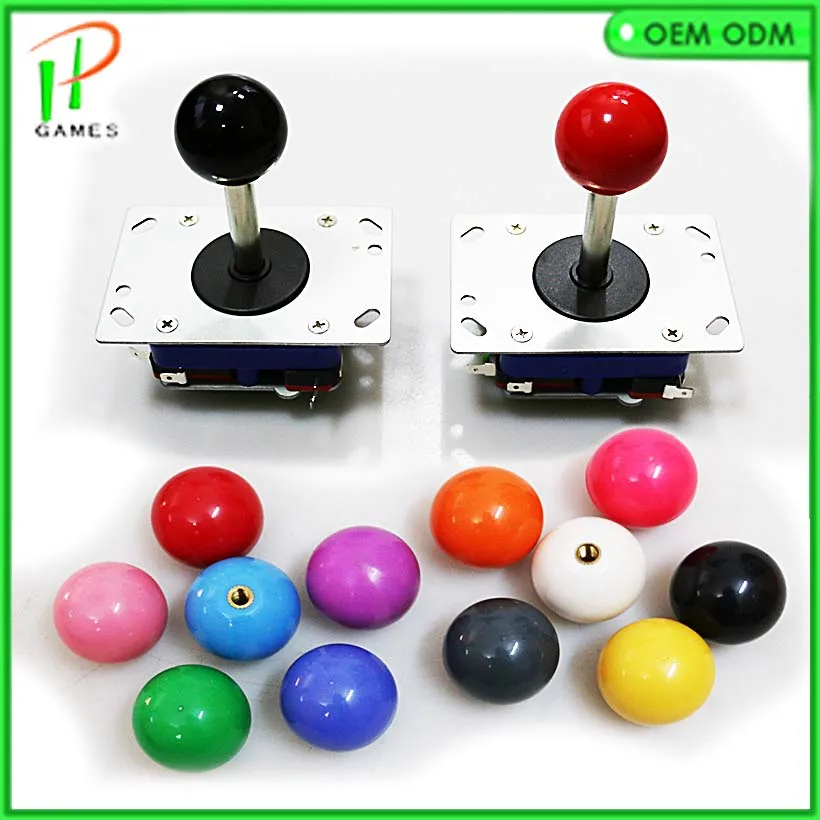 2pcs/lot Switchable Ball Arcade Zippy joystick 2 4 8 ways Operation Controller for Arcade Games Machine Accessories