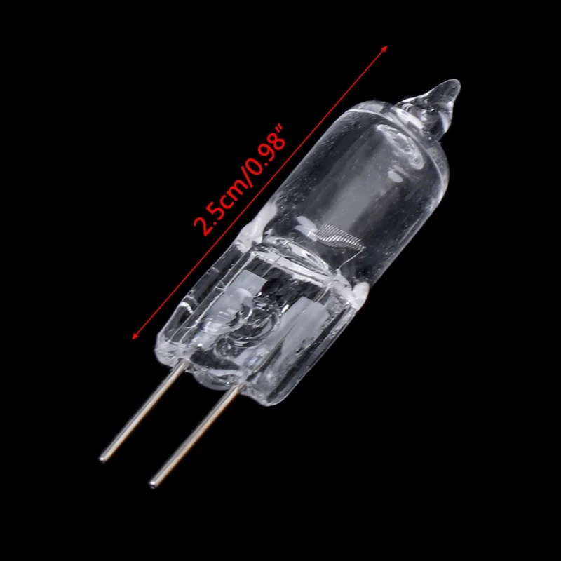 New 10 X Halogen Light Lamp Bulb Capsule 20W 20 Watt 12V G4 Base JC Type 2 Pin LIO