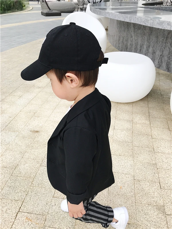 2023 Spring Fall Baby Infant Kids Casual Suit Coat Gentlemen Little Boys Wedding Dresses Jacket Children Clothes Outerwear X317