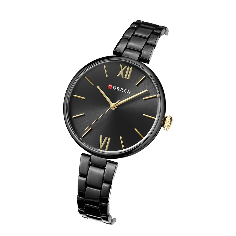 CURREN Women Watch Fashion Luxury Watch Reloj Mujer Stainless Steel Female Clock Quartz Bracelet Wrist Watch Clock Gift