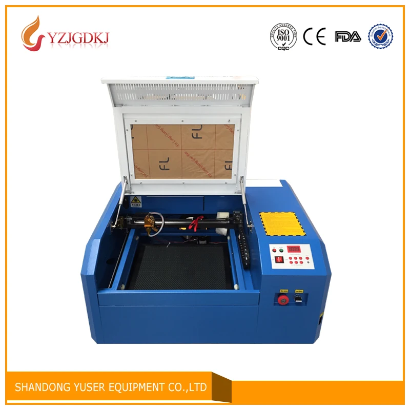 

4040 co2 laser cutting machine FOR engraving ceramic, glass and other non-metal materials laser engrave machine 50w laser power