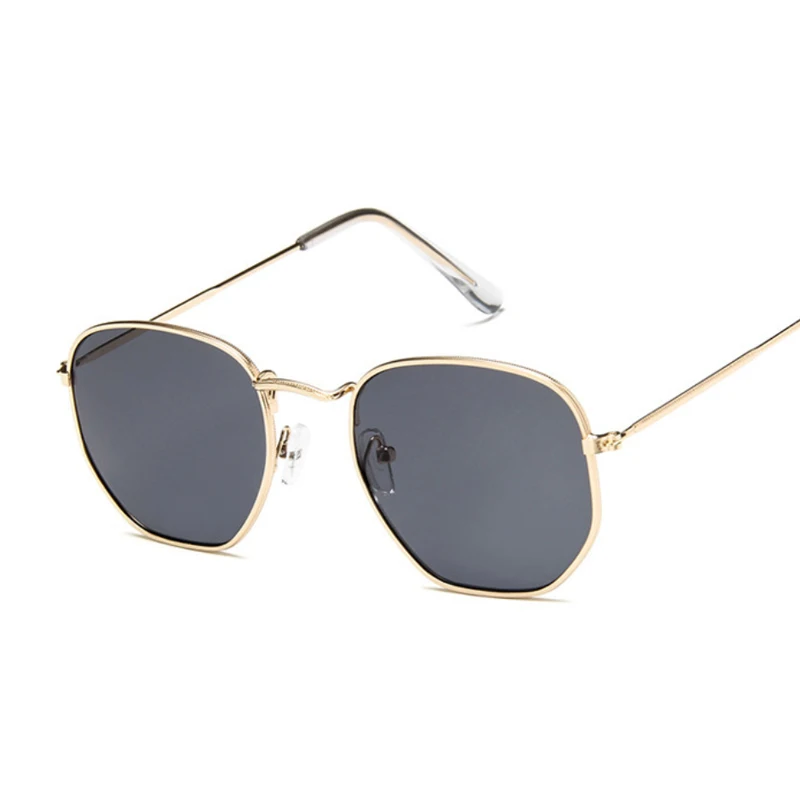 Vintage Square Sunglasses Woman Shades Retro Classic Black Sun Glasses Female Male Luxury Brand Designer Oculos De Sol