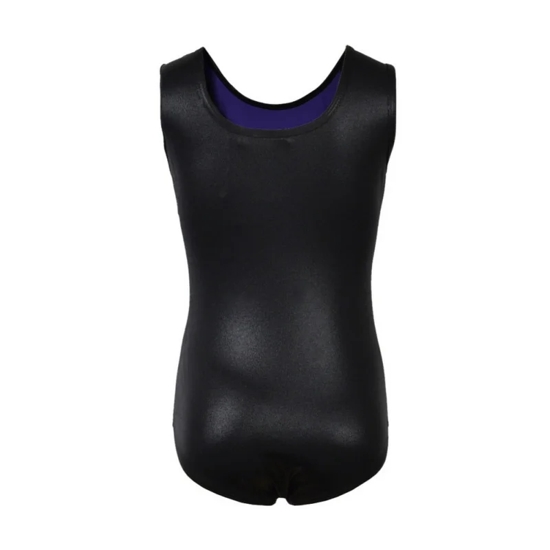 Vestido sem mangas Diamond Ballet para meninas, Leotards de ginástica para crianças, Professional Dance Pro, vestido atlético brilhante para crianças