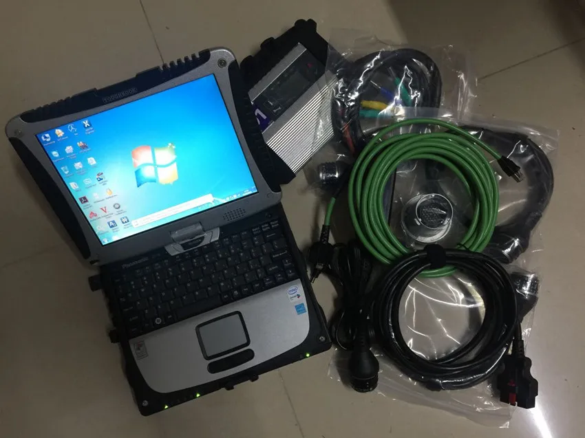 

C4 Diagnostic Scanner Mb Star with Laptop CF19 Touch Screen Software SSD Ready to Use