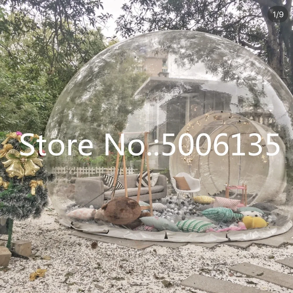 

inflatable bubble tree tent,inflatable show house Famaily Backyard Camping Tents,0.45mm pvc DIY House camping room