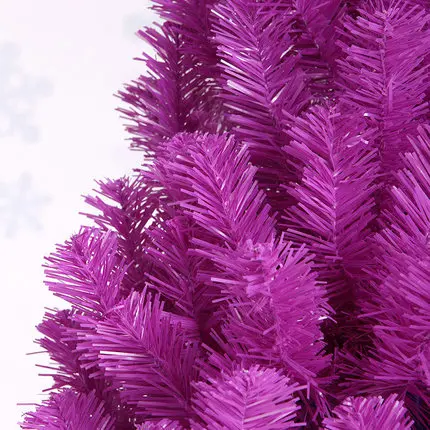 60cm Christmas tree purple pink gold mini artificial Christmas tree Christmas decorations for home Christmas ornaments