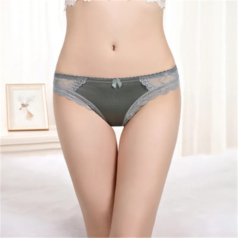 New Girl's Sexy G-strings Thongs Patchwork Lace Girl Underwear French Panties Teen Knickers Intimates Lingerie For Young Girl