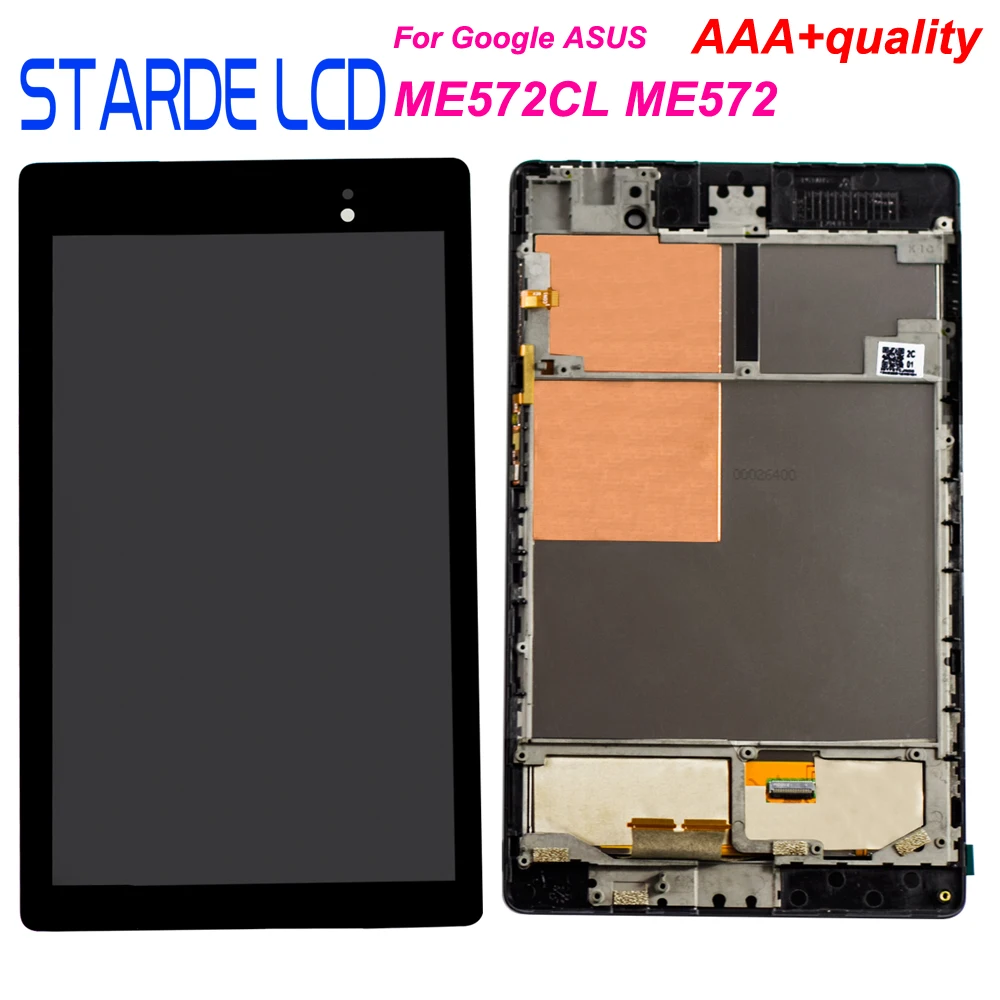 Starde LCD for Asus Google Nexus 7 2nd Gen 2013 ME572 ME572CL LCD Display Touch Screen Digitizer Assembly with Frame