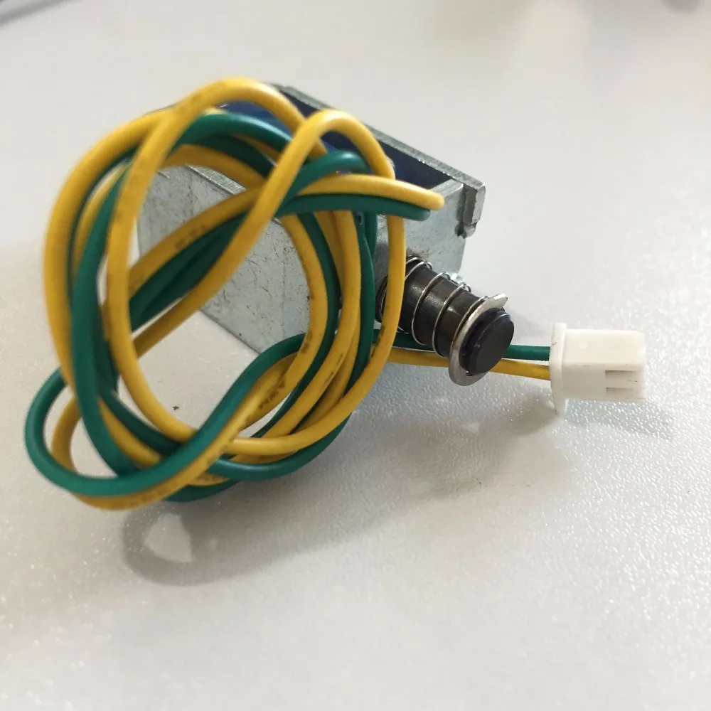 DC 24V 1.3A 2mm Hub 0,45Kg Push-Typ Open Frame Solenoid-elektromagneten