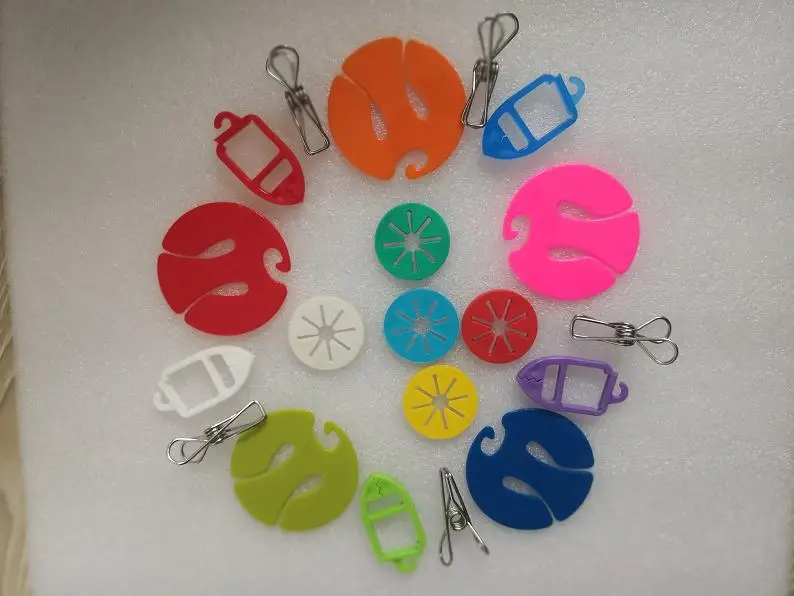 20Pcs/lot Sock Clips Colorful Sock Organizers Sorters Holders