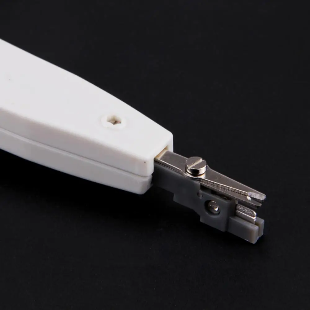 Besegad Ethernet Network Patch Panel Faceplate Punch Down Tool Network Wire Cat5 RJ11 RJ45 Telephone Terminal Insertion Tools