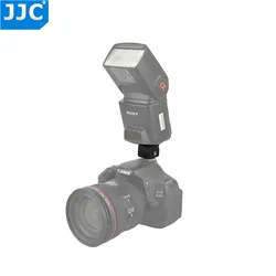 JJC Camera Hot Shoe Adapter for Sony/Maxxum Flashes with PC Female Outlet Standard ISO Multi Interface Speedlight