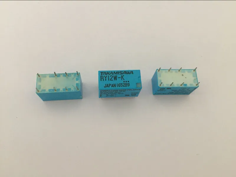 10pcs TAKAMISAWA RY5W-K RY12W-K RY24W-K 5/12/24V DPDT Signal Relay