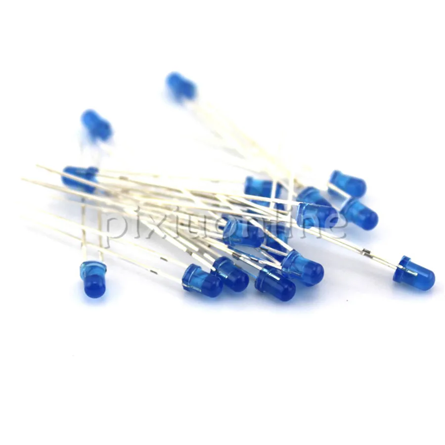 

25pcs Sale J575 Blue Color Light Emitting Diode Blue Light LED DIY Circuit Toys Making Sale at a Loss