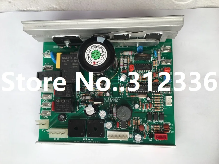 Envío Gratis controlador de Motor ZY01SYT placa base para cinta de correr placa de circuito de control ordenador bajo tablero de control