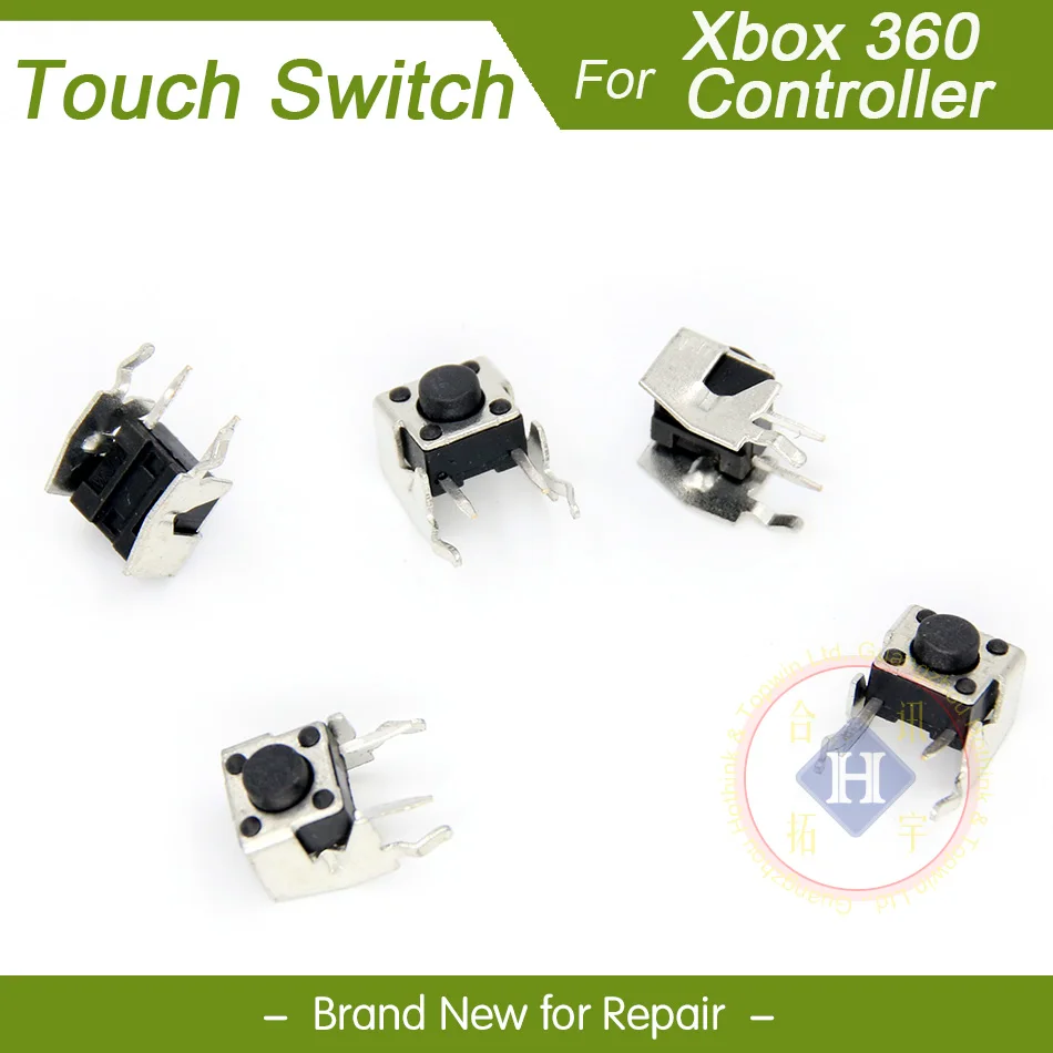 

HOTHINK 5pcs/lot Replacement Repair Parts LB/RB Shoulder Button Bumper Switch for Xbox 360 wired / wireless Controller