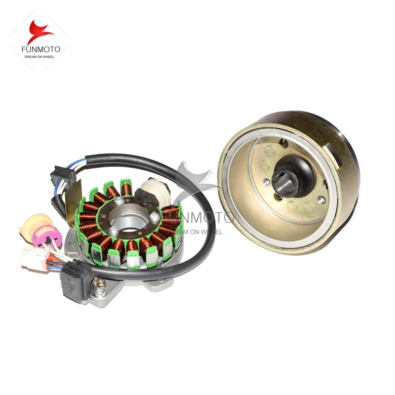 

Magnetic motor Stator and rotor engine parts for JIANSHE250/LONCIN250 model name is JS171FMM