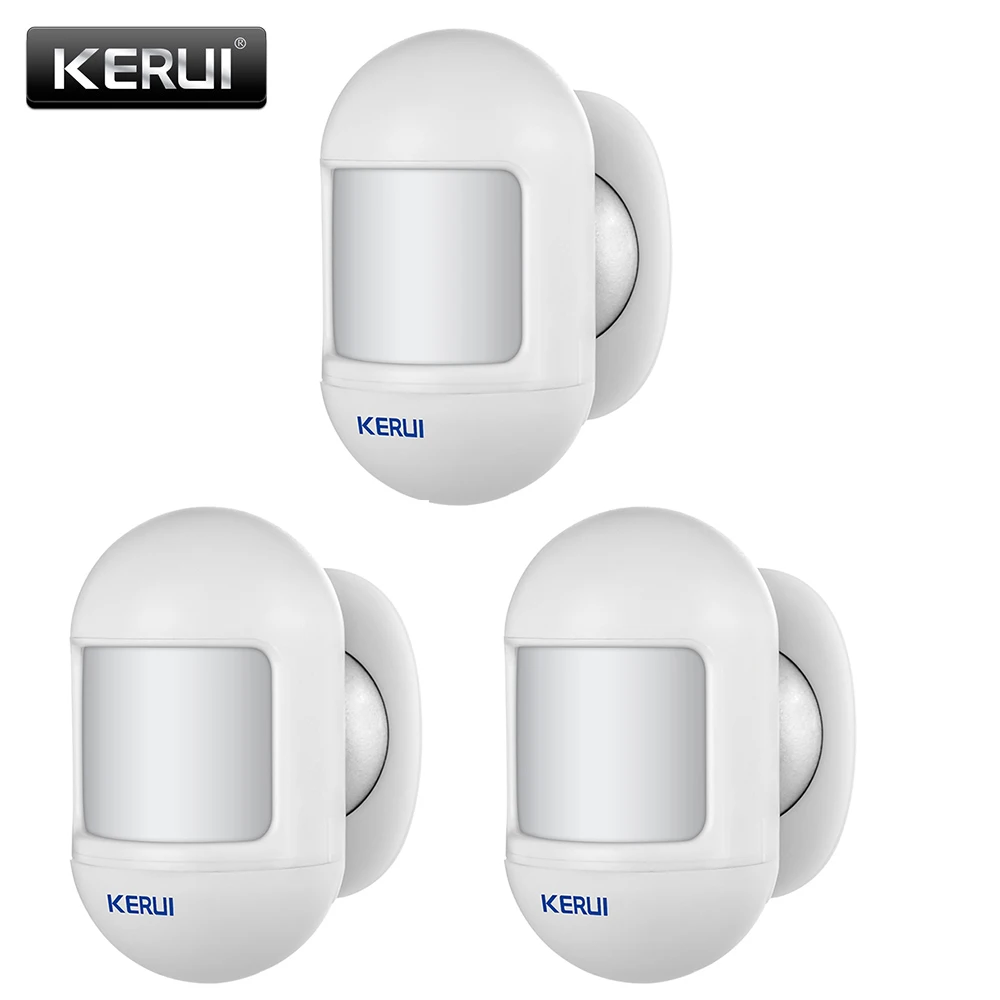 KERUI Wireless Mini Design PIR Motion Detector Passive Infrared Alarm Sensor with Magnetic Swivel Base for Home Alarm System