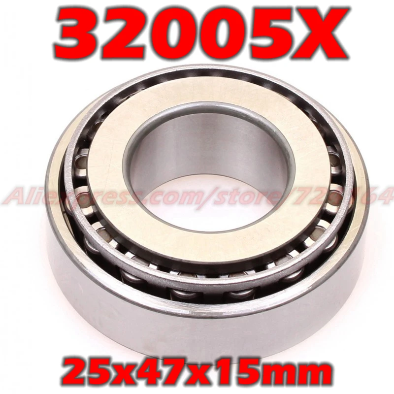 25x47x15 mm Tapered Roller Bearings 32005X 2007105E HR32005XJ 32005JR 32005XA E32005J 32005VC12 32005XU 32005E 25*47*15 32005