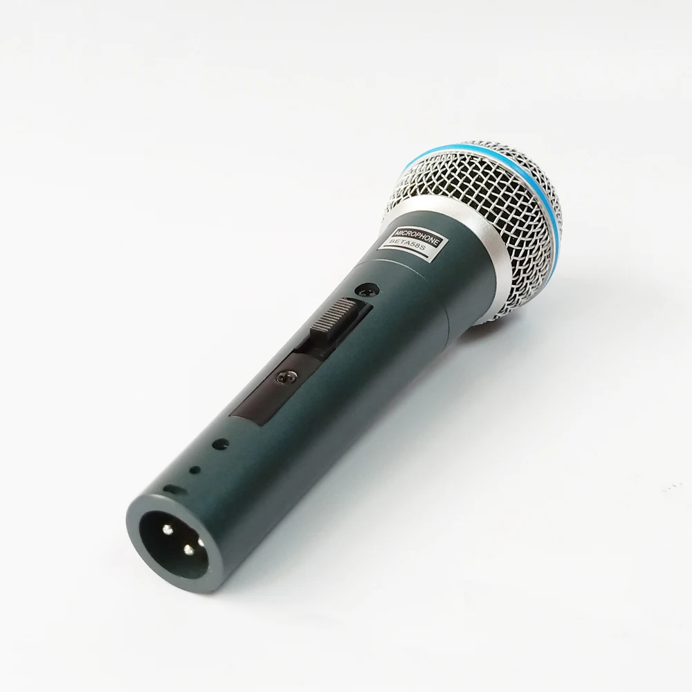 Beta58a sm58s Handheld-Karaoke-Kabel mikrofon singen Vocal B-Box Kirche Lehr mikrofon mit Ein/Aus-Schalter