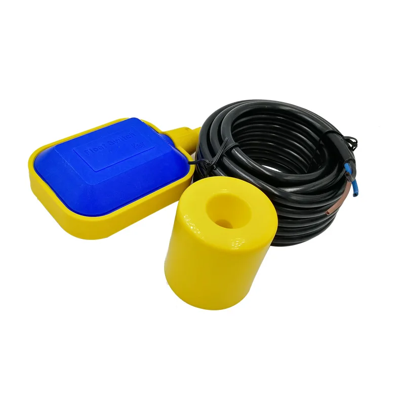 Lunghezza della linea di Switch Liquido Fluido 5 M Regolatore di Interruttore A Galleggiante Liquido del Livello D\'acqua Galleggiante Interruttore