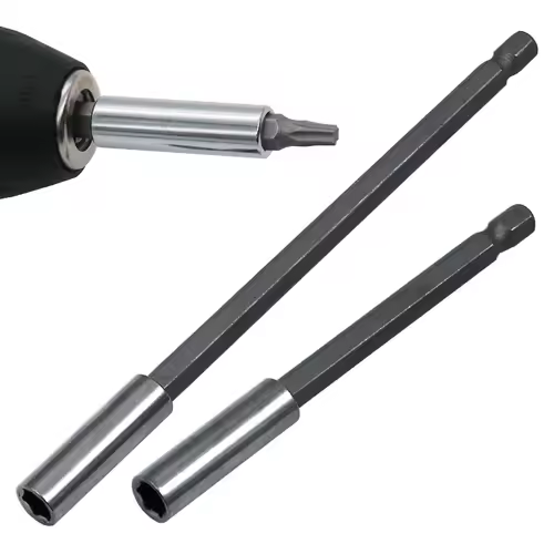 1/4 Hex Shank Quick Release Electric Drill Magnetic Screwdriver Bit Holder 60mm 75mm 100mm 150mm - Image 6