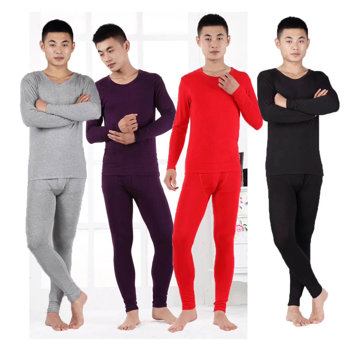 2023 Spring AUTUMN WINTER new men\'s long johns thermal underwear modal thin men underwear sets warm plus size XL-6XL,7XL,8XL,9XL