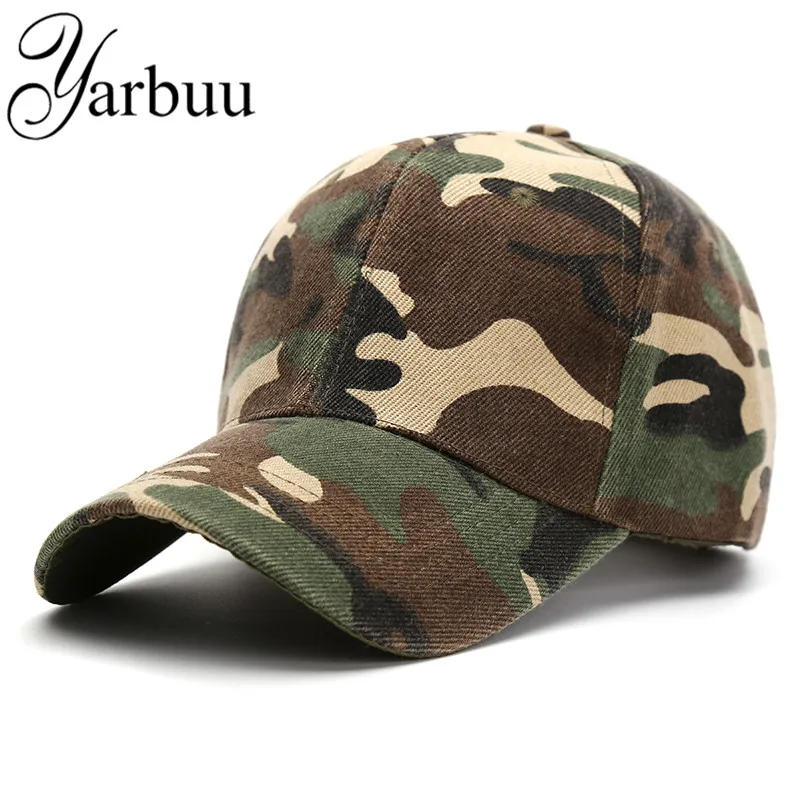 [YARBUU] baseball cap new fashion Camouflage caps 2017 Adjustable sun cap hat for men and women hot snapback caps free shipping