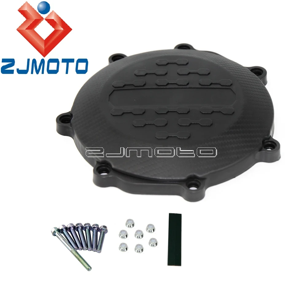 Off Road Engine Clutch Cover Case Black For Yamaha YZ450F 2010-2017 WR450F YZ450FX 2016-2017 Dirt Bike Accessories Engine Guards