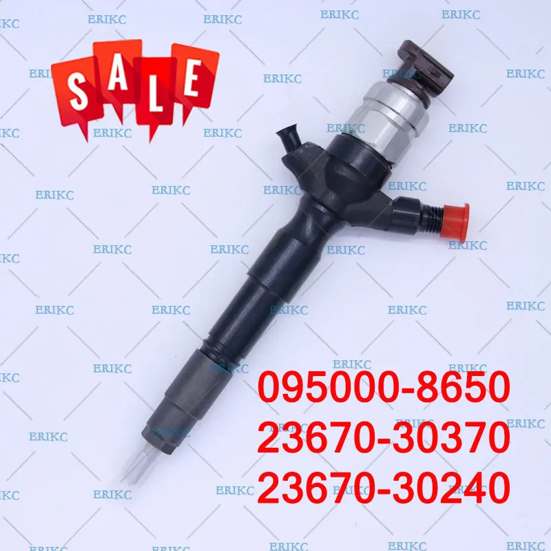 

ERIKC инжектор 095000-8650 дизельный инжектор 0950008650 (23670-30370) топливный уплотнитель масляного уплотнения 8650 для Toyota Hilux 2KD-FTV