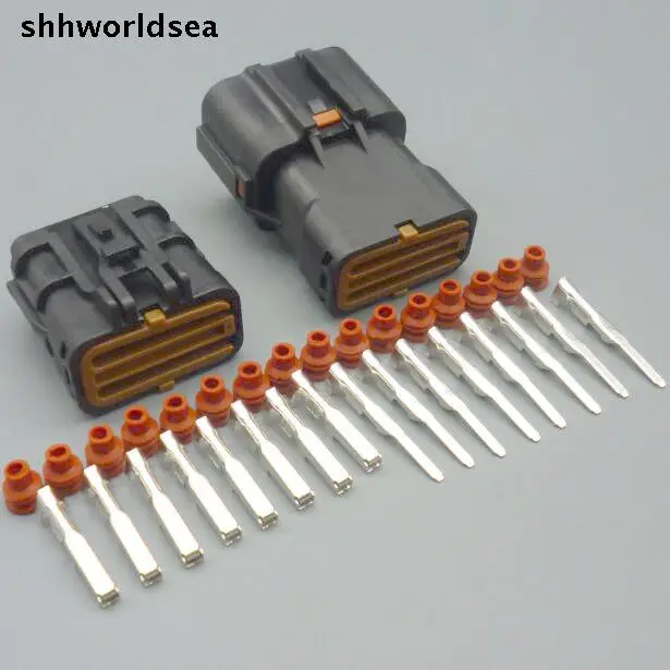 shhworldsea 5/30/100sets 8P kit 2.0mm female male  auto electrical wiring harness connector 7123-7484-40  7222-7484-40