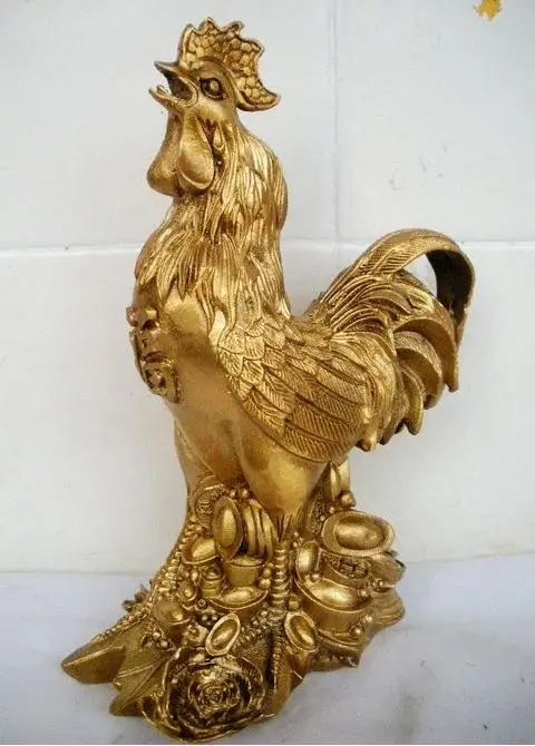 Long Yi copper cock Rooster Chicken Home Furnishing handicrafts variety of copper ornaments