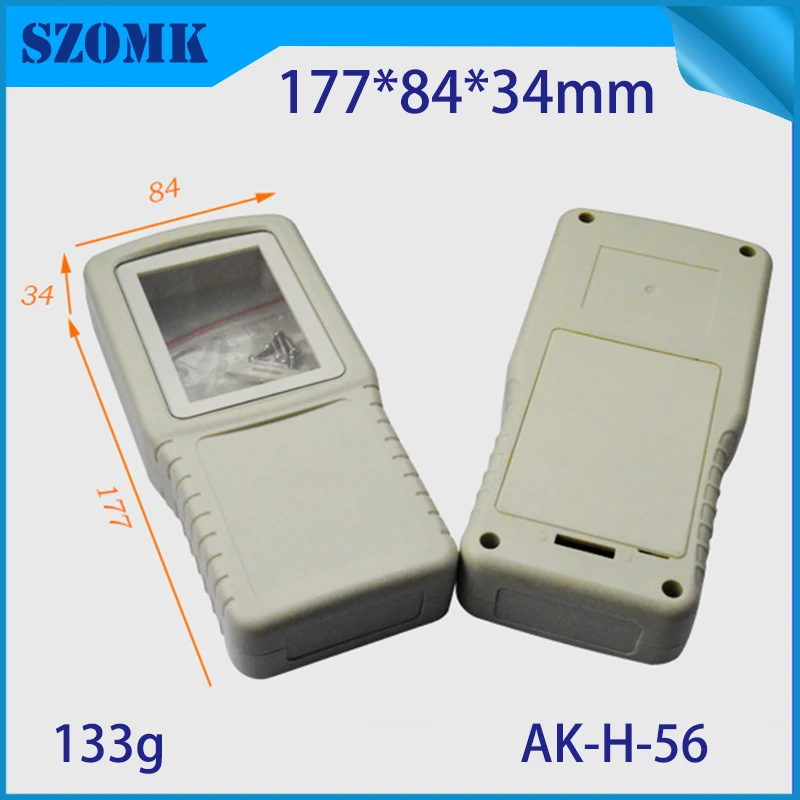 

1 Piece 177*84*34mm plastic handheld distribution box scanner plastic enclosure electronics box instrument housing plastic case