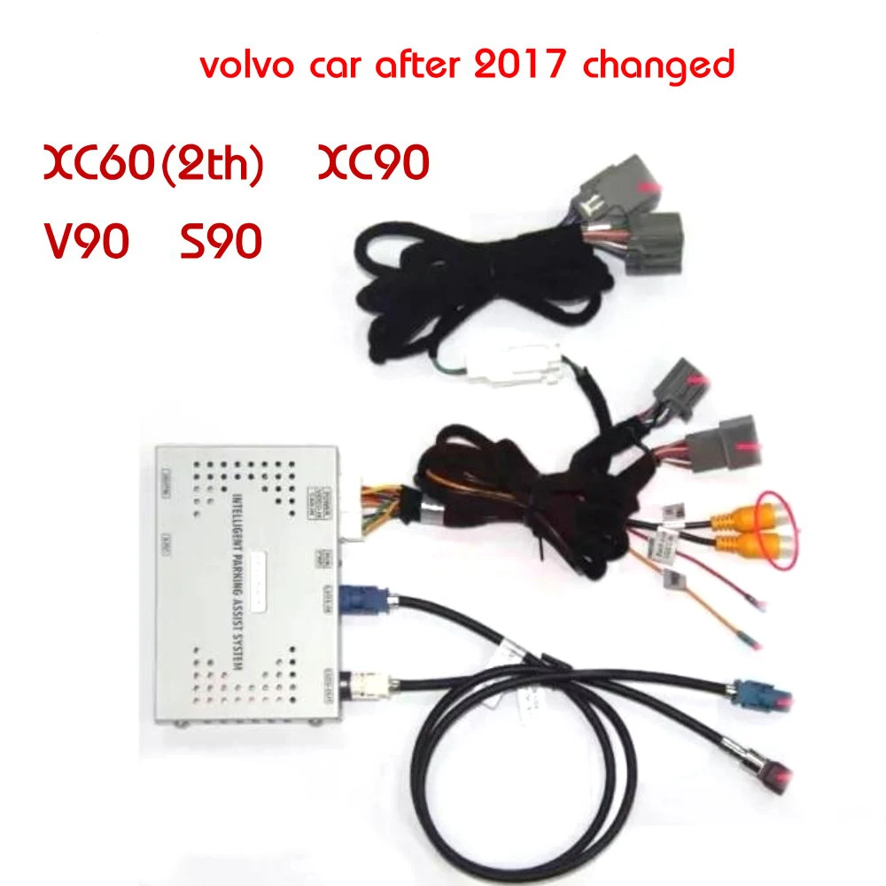 For Volvo Park Assist Pilot Front & Bakcup Rear camera interface Reverse camera Improve V40 V60 V90 XC60 XC90 S60 S80 S90
