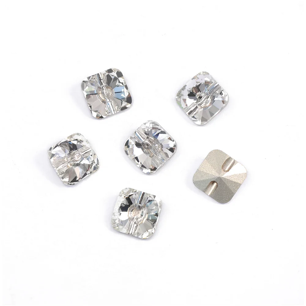 Kristallklare Formknöpfe zum Aufnähen, DIY Strass-Druckknöpfe für Schmuck, Kleidung, Sofa, Kostüm – Detail 6
